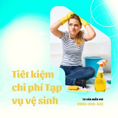 Chi phí tạp vụ vệ sinh
