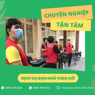 Dịch vụ dọn nhà theo giờ