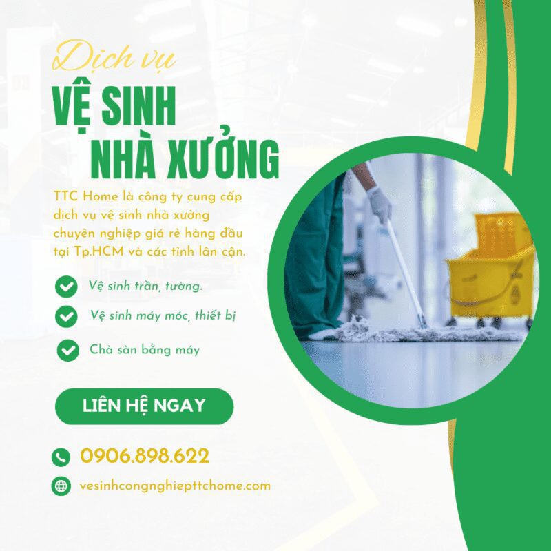 Dich vu ve sinh nha xuong 1 Dịch vụ vệ sinh nhà xưởng
