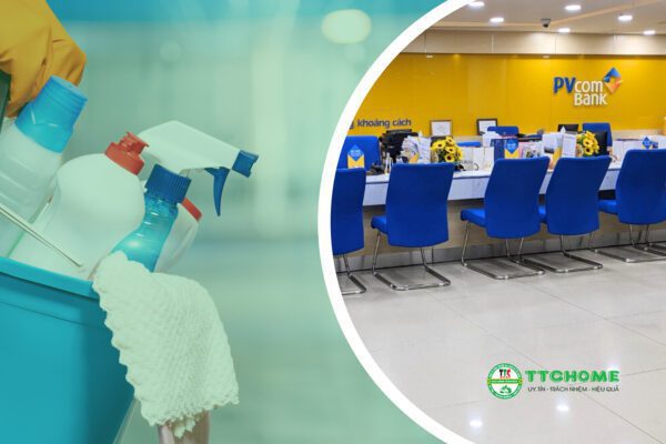 Dịch vụ cung cấp tạp vụ ngân hàng pvcombank