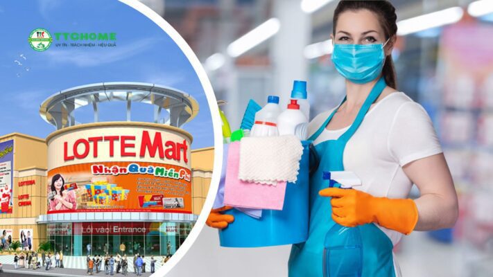 Dịch vụ cung cấp tạp vụ siêu thị lotte