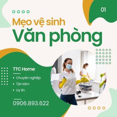 Bí kíp vệ sinh văn phòng