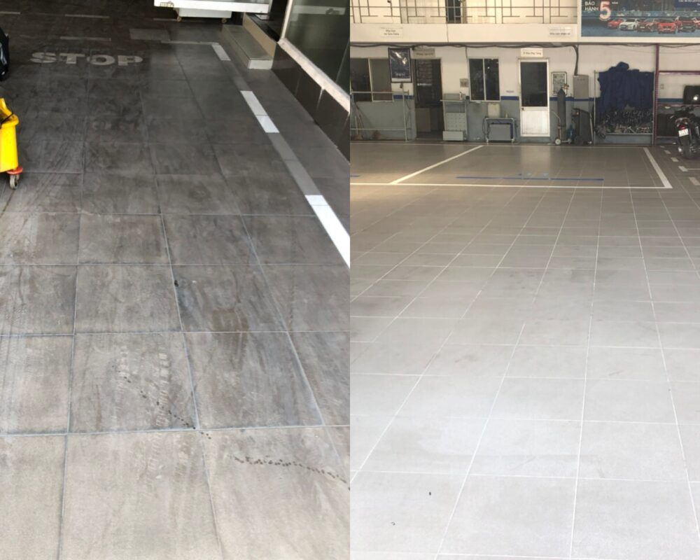 Dịch vụ đánh bóng sàn gạch