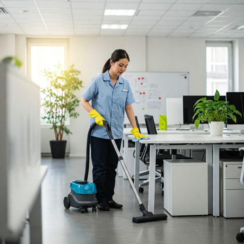 dọn dẹp văn phòng theo giờ